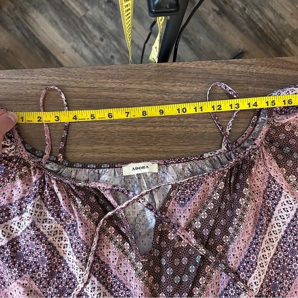 🌟Adora cold shoulder bohemian Top S - Picture 8 of 12